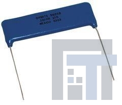 SM102032505FE Толстопленочные резисторы – сквозное отверстие 25MEG 1% Resistor