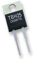 TBH25P51R0JE Толстопленочные резисторы – сквозное отверстие 25W 51 Ohms 5% HEATSINK RESISTOR