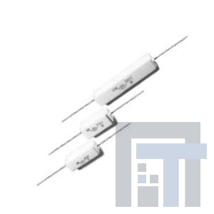 280-cr10-0.5-rc Резисторы с проволочной обмоткой – сквозное отверстие 0.5ohms 5% Tol