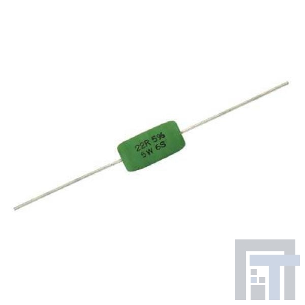 AC050000A1009J6BCS Резисторы с проволочной обмоткой – сквозное отверстие 5watt 10ohm 5% Safety Resistor