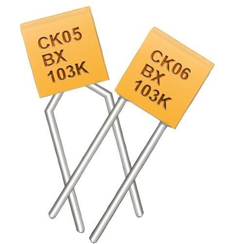 ARR06B105KGS Многослойные керамические конденсаторы - покрытие с содержанием свинца ARR06 1uF 50volts X7R 10%