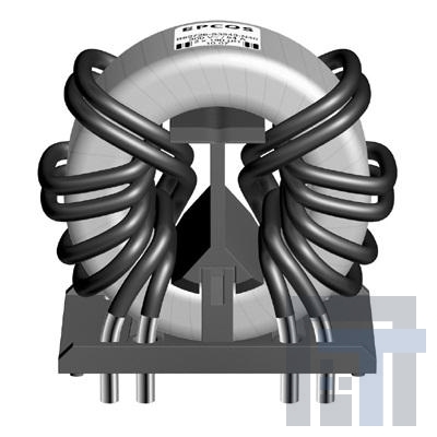 B82726S3543N040 Синфазные фильтры / дроссели RING CORE CHOKE 2x190uH 54A