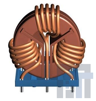 B82747E6163A040 Синфазные фильтры / дроссели 3x2.2mH 16A RING CORE CHOKE