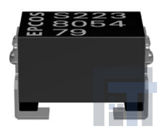 B82789S0223N002 Синфазные фильтры / дроссели 22uH 250mA -30%/50% 5.2x3.2mm SMD